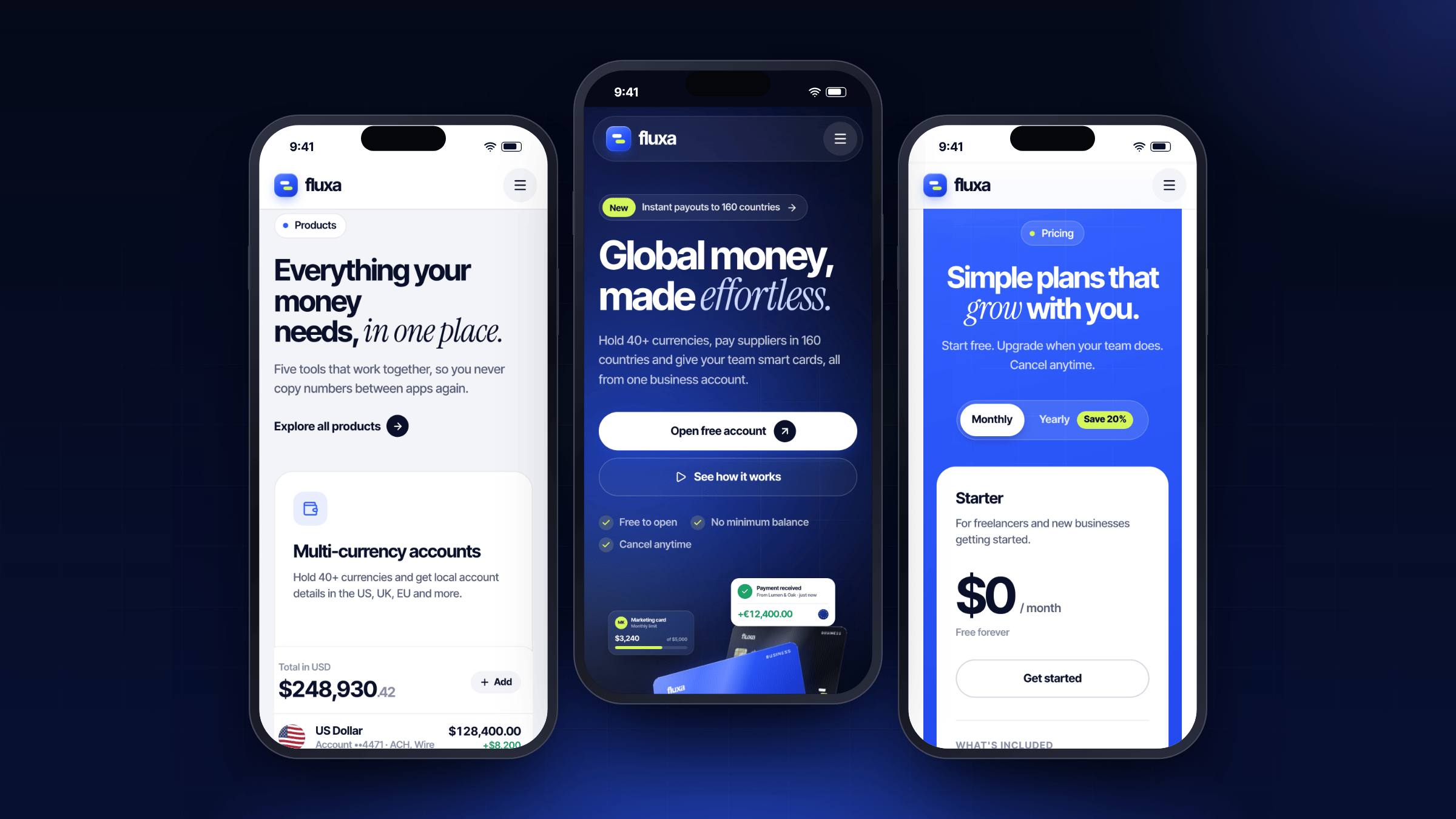 Fluxa: Mobile