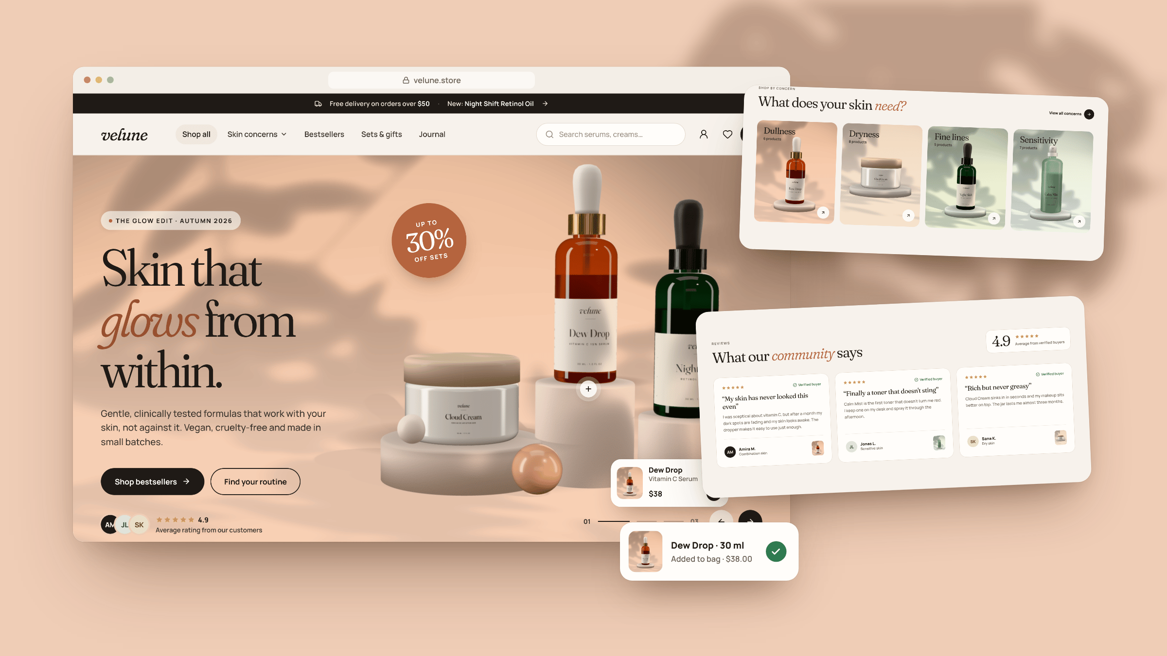 Velune: Storefront